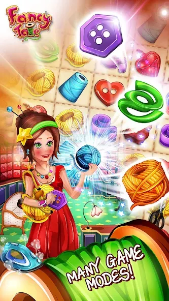 Fancy Tale:Fashion Puzzle Game MOD APK на Android — Много денег — скриншот 2