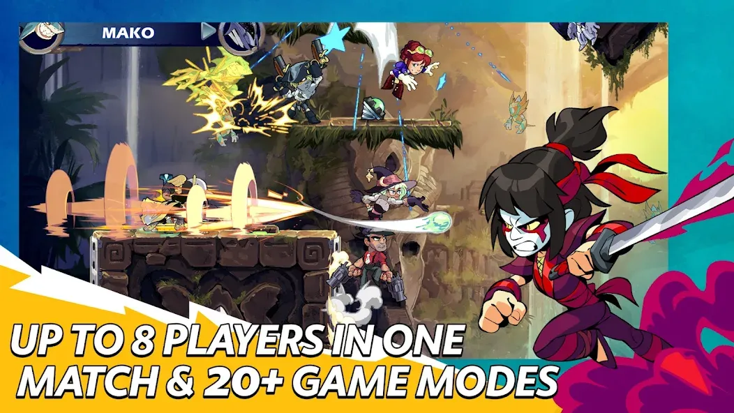 Brawlhalla Mod APK Всё открыто — Скачать на Андроид — скриншот 5