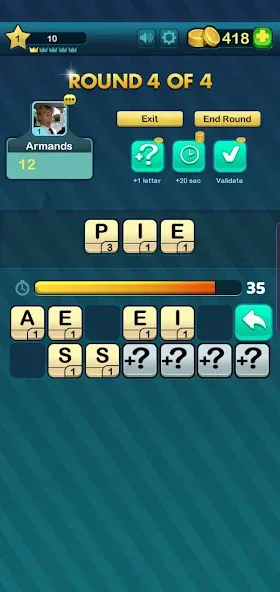Скачать Word Battle (Мод: Много денег) на Андроид — скриншот 2