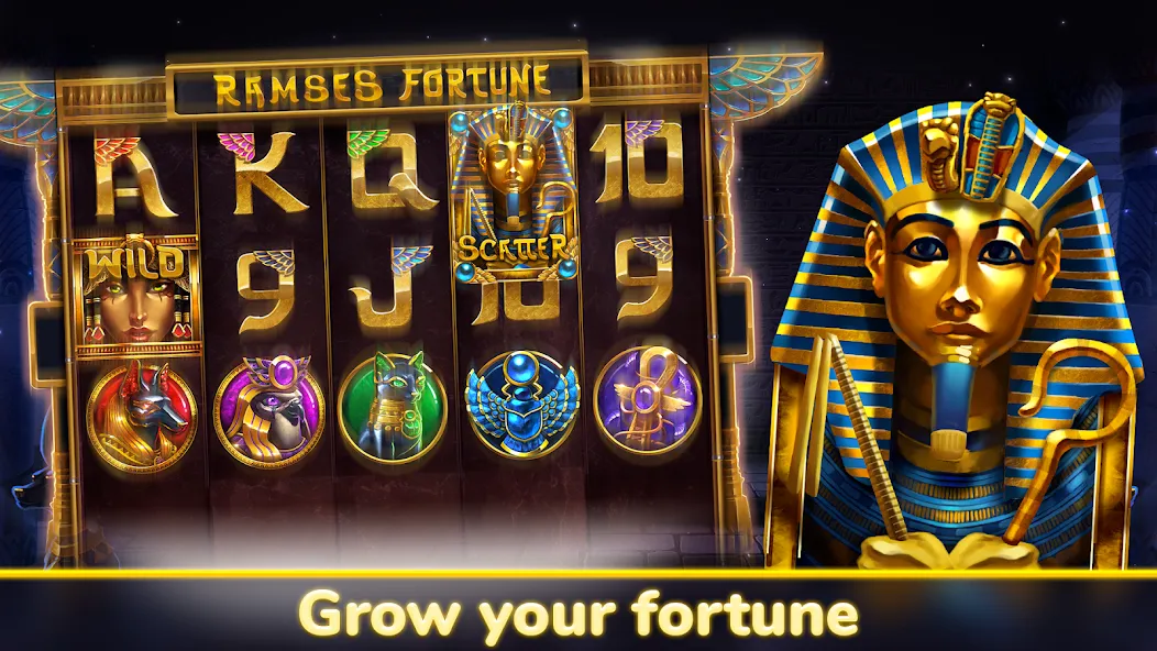 Akamon Slots - Casino Videoslo MOD APK на Android — Много денег — скриншот 1