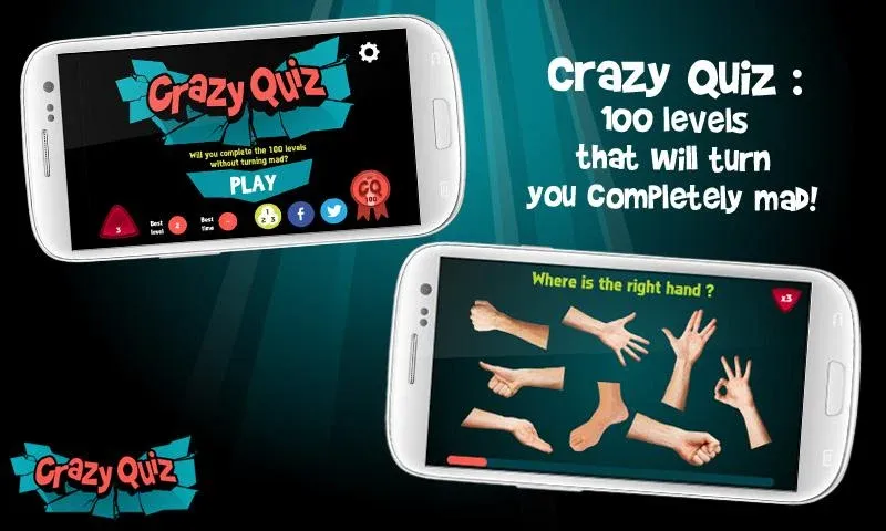 Скачать Crazy Quiz — Последняя версия (Много подсказок) — скриншот 1 Скачать Crazy Quiz — Последняя версия (Много подсказок) — скриншот 1