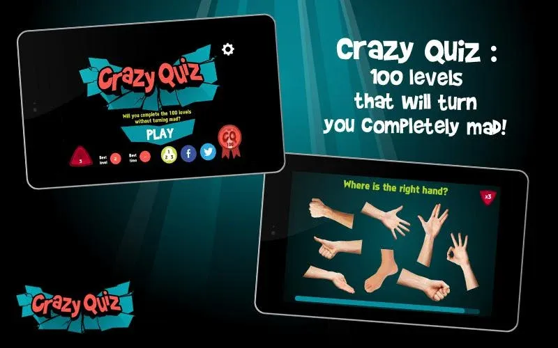 Скачать Crazy Quiz — Последняя версия (Много подсказок) — скриншот 5