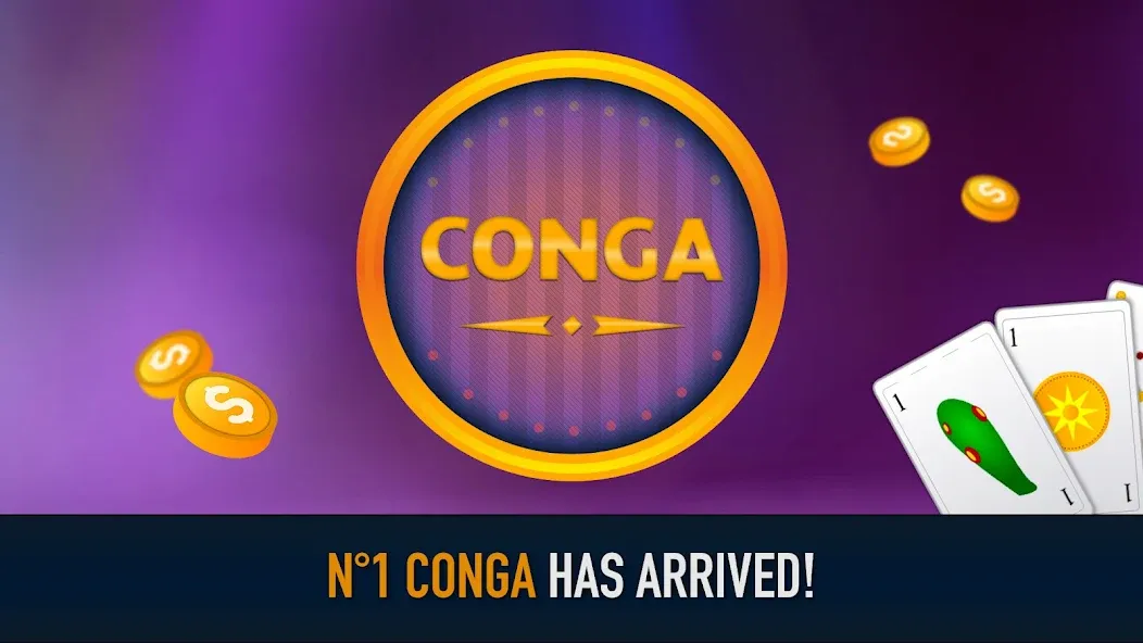Скачать Conga на Android — Много денег — скриншот 1
