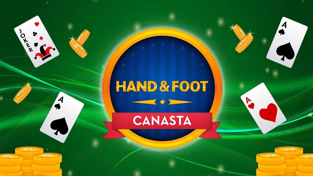 Скачать Hand and Foot Canasta (Мод: Всё открыто) на Андроид — скриншот 1