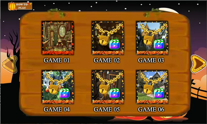 Halloween Hidden Objects MOD APK на Android — Все уровни разблокированы — скриншот 2