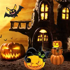 Halloween Hidden Objects MOD APK на Android — Все уровни разблокированы