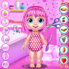 Baby Girl Caring Pinky Style MOD APK на Android — Все открыто