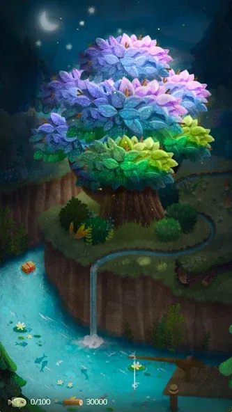 Secret Cat Forest (Мод Много денег и бесконечные шишки) — скриншот 3