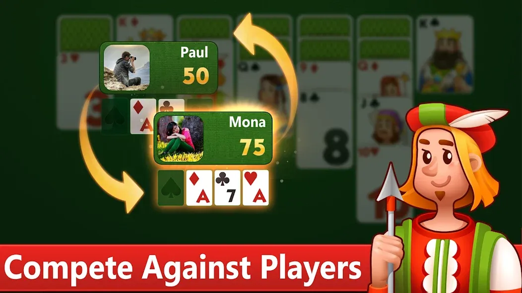 Klondike Solitaire card game — Много денег — скриншот 5