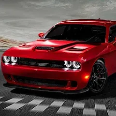 Скачать American Muscle Car Racing MOD APK — Много денег