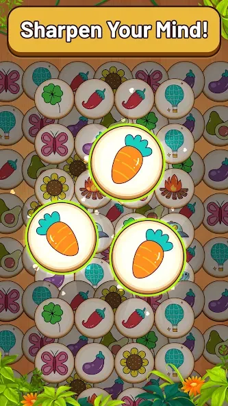 Triple Tile 3D: Connect Puzzle на Андроид — Все открыто — скриншот 1