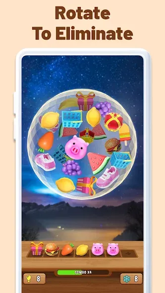 Match Triple Ball на Андроид — Много денег — скриншот 3