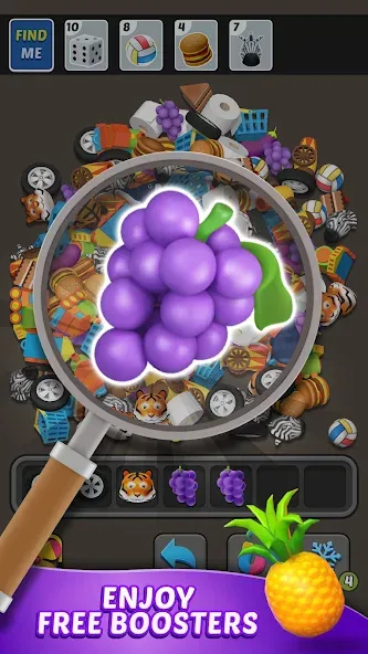 Triple Find - Match Triple 3D на Андроид — Мод Много денег — скриншот 2