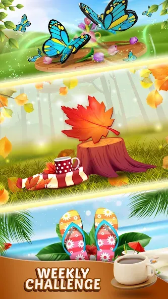 Triple Find - Match Triple 3D на Андроид — Мод Много денег — скриншот 4