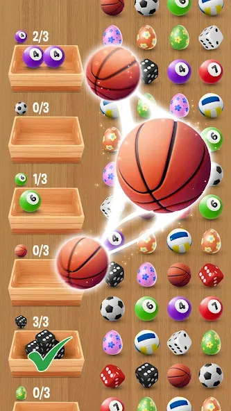 Скачать Match Triple 3D: Matching Tile (Мод: Бесплатные покупки) на Андроид — скриншот 3