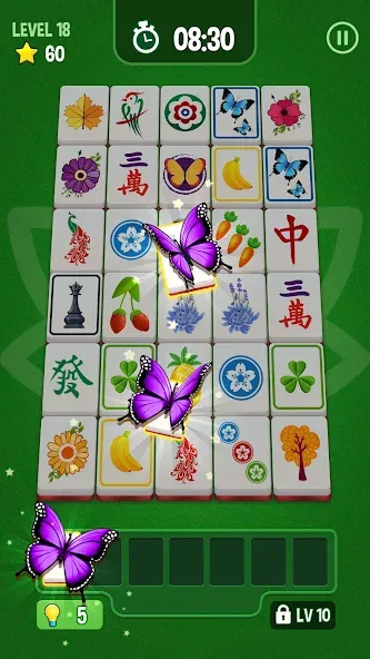 Mahjong Triple 3D -Tile Match — Взломанная версия (Много денег и без рекламы) — скриншот 1