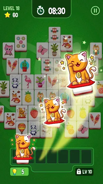 Mahjong Triple 3D -Tile Match — Взломанная версия (Много денег и без рекламы) — скриншот 3