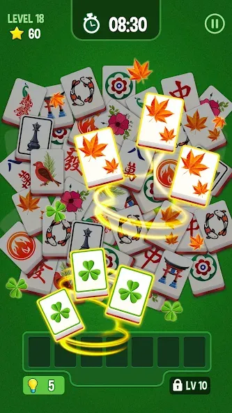 Mahjong Triple 3D -Tile Match — Взломанная версия (Много денег и без рекламы) — скриншот 5