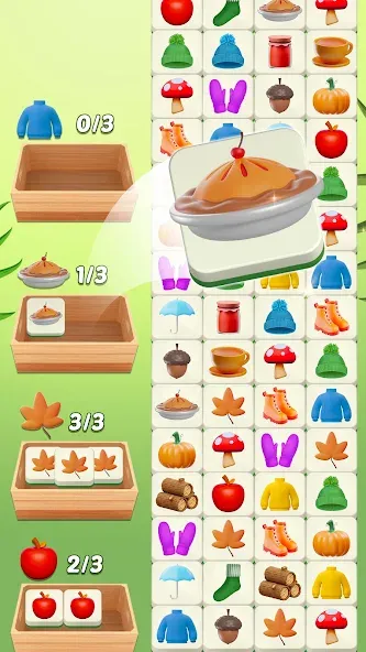Скачать Tile Triple 3D с модом — Много денег — скриншот 3