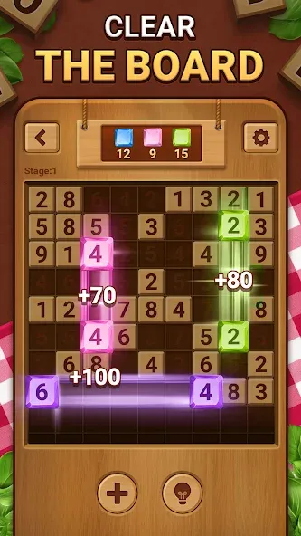 Скачать Woodber - Classic Number Game (Мод: Без рекламы) на Андроид — скриншот 3