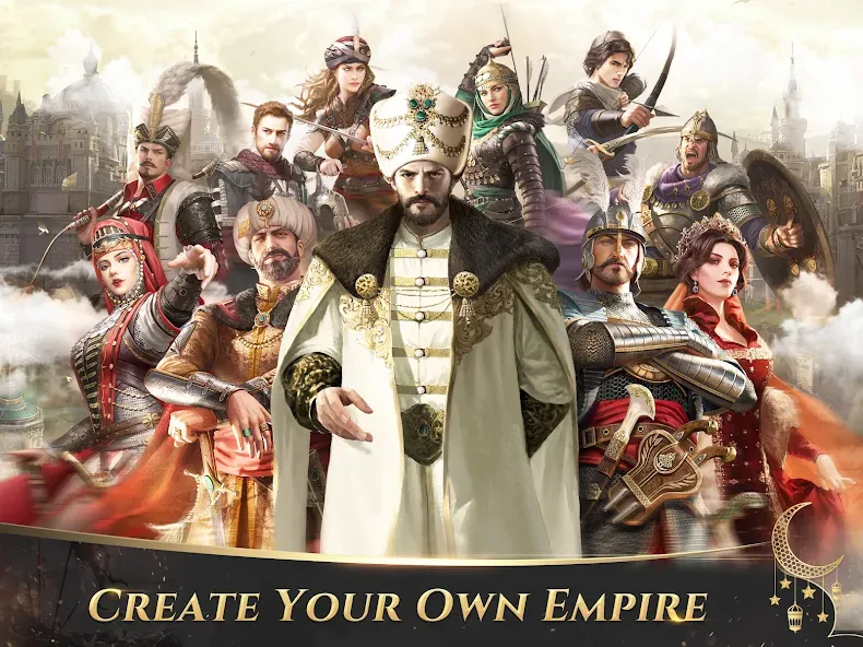 Days of Empire — Взломанная версия (Много денег и золота) — скриншот 1