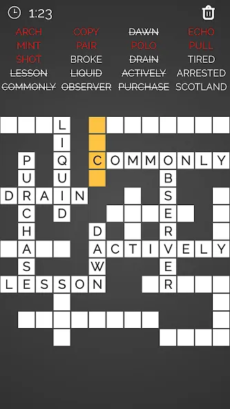 Скачать Crossword : Word Fill — Все уровни разблокированы — скриншот 2