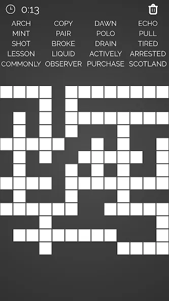 Скачать Crossword : Word Fill — Все уровни разблокированы — скриншот 3