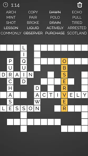 Скачать Crossword : Word Fill — Все уровни разблокированы — скриншот 5