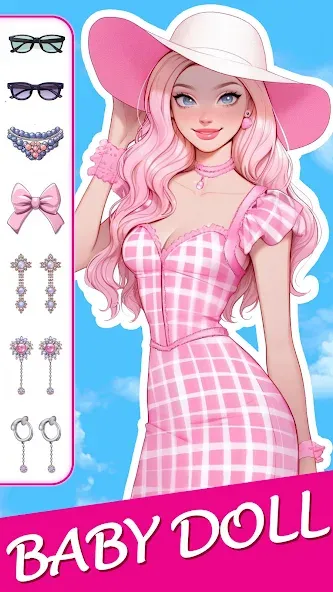 Doll Makeover: dress up games MOD — Много денег и все открыто на Андроид — скриншот 2