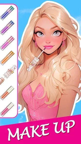 Doll Makeover: dress up games MOD — Много денег и все открыто на Андроид — скриншот 4