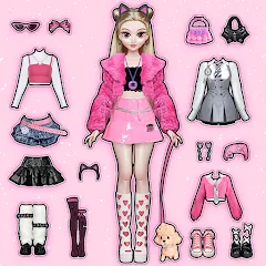 Doll Makeover: dress up games MOD — Много денег и все открыто на Андроид