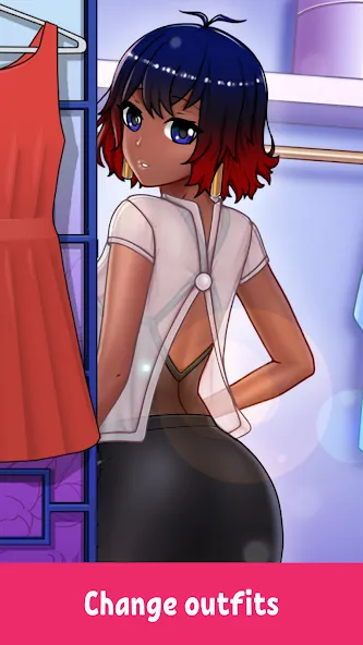 Скачать взломанную PP: Adult Games Fun Girls sims — Разблокирован весь контент — скриншот 5