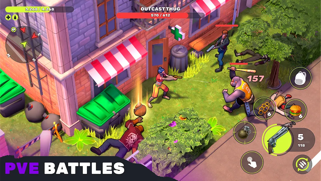 Скачать Epic Apes: MMO Survival MOD APK — Много денег — скриншот 2