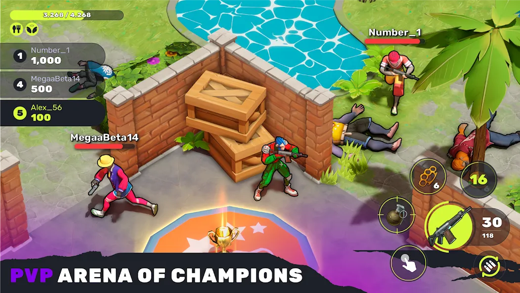 Скачать Epic Apes: MMO Survival MOD APK — Много денег — скриншот 3