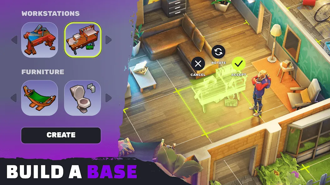 Скачать Epic Apes: MMO Survival MOD APK — Много денег — скриншот 5