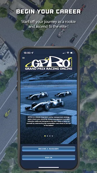 GPRO - Classic racing manager — Взломанная версия (Много денег) — скриншот 1 GPRO - Classic racing manager — Взломанная версия (Много денег) — скриншот 1