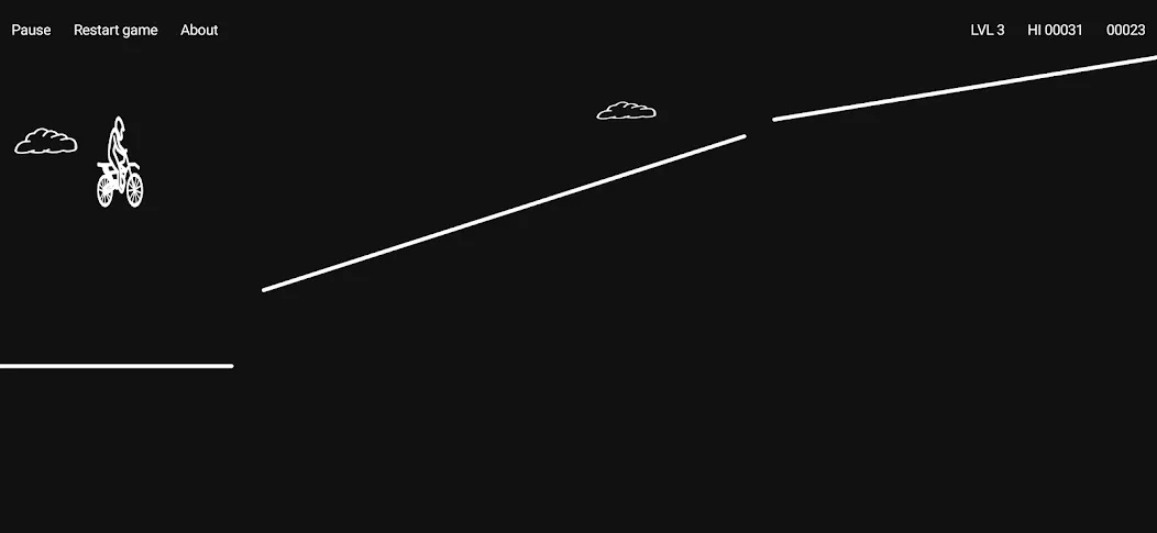 Crazy Moto Racer - 2D Racer MOD — Много денег на Андроид — скриншот 1