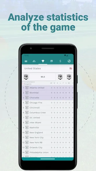 Скачать Superkickoff - Soccer manager с модом — Много денег — скриншот 4