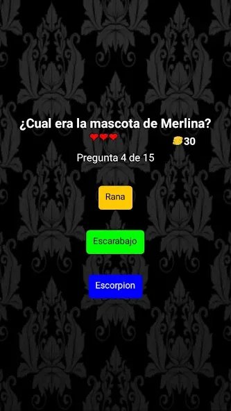 Merlina Trivia en Español MOD APK — Все ответы открыты и без рекламы — скриншот 2 Merlina Trivia en Español MOD APK — Все ответы открыты и без рекламы — скриншот 2