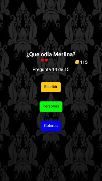 Merlina Trivia en Español MOD APK — Все ответы открыты и без рекламы — скриншот 3 Merlina Trivia en Español MOD APK — Все ответы открыты и без рекламы — скриншот 3