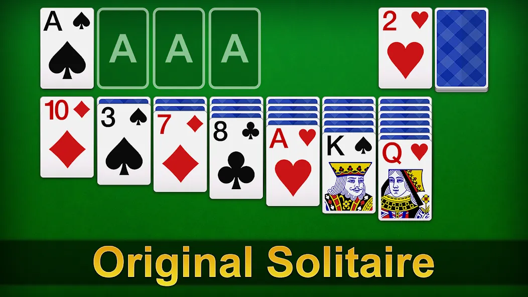 Solitaire - Classic Card Games (Мод Безлимитные подсказки) — скриншот 1