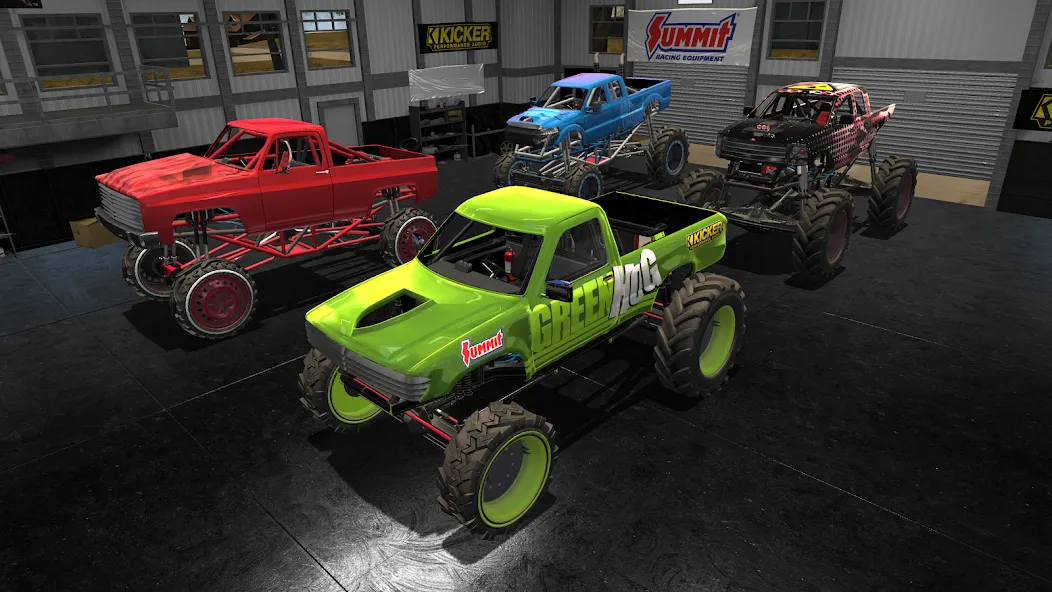 Скачать Trucks Off Road с модом — Много денег и всё открыто — скриншот 4 Скачать Trucks Off Road с модом — Много денег и всё открыто — скриншот 4