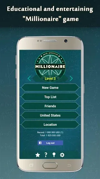 Скачать Math Game 2023 на телефон — Все уровни разблокированы — скриншот 1