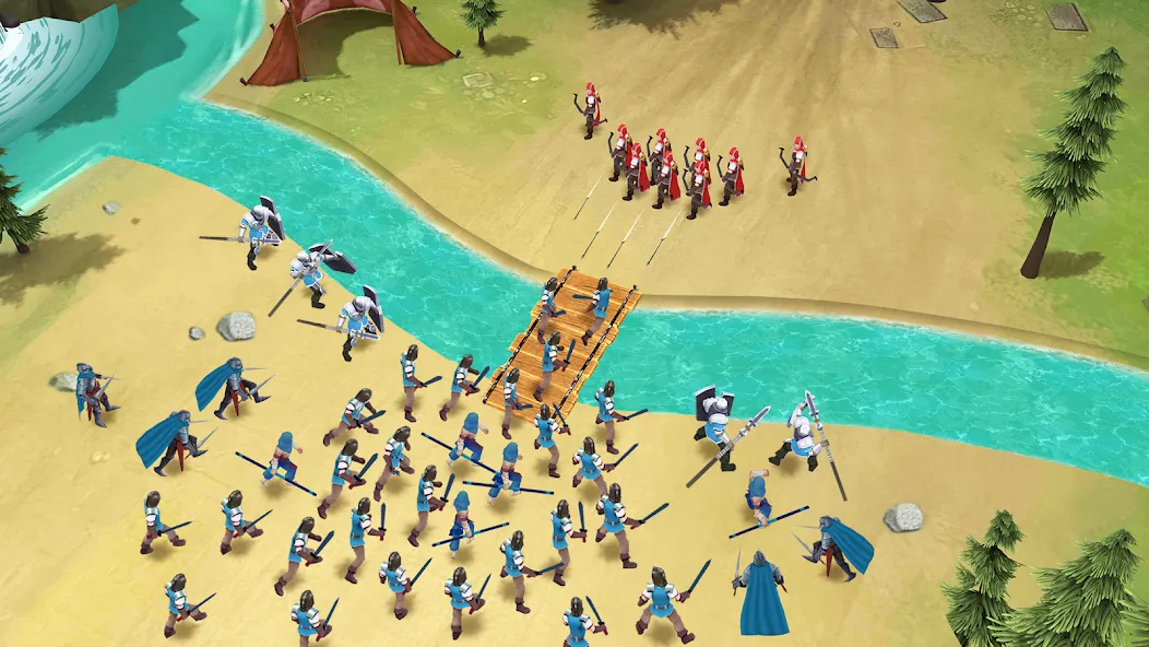 Взлом Kingdom Clash - Strategy Game — Много денег — скриншот 1