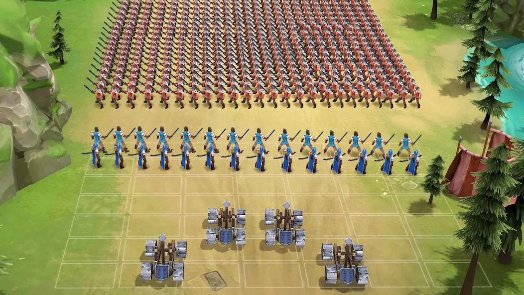 Взлом Kingdom Clash - Strategy Game — Много денег — скриншот 2