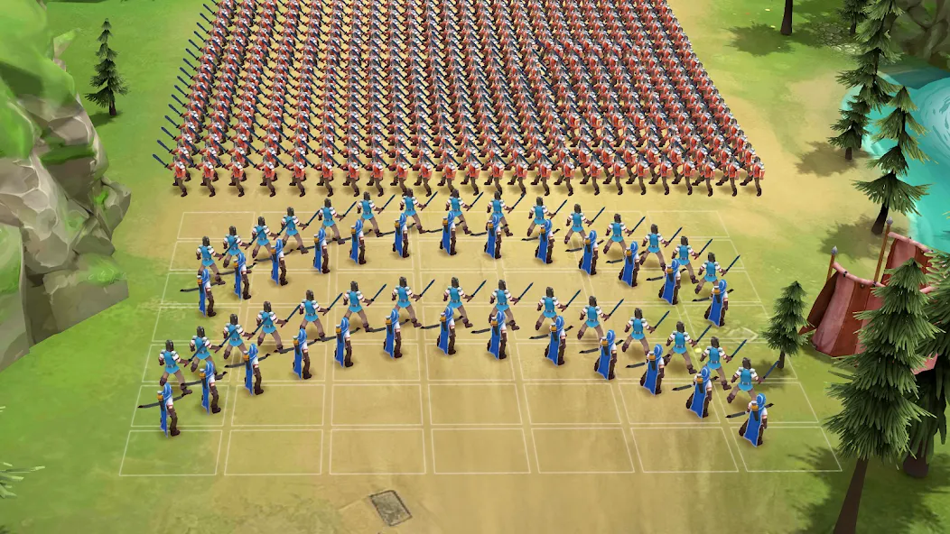 Взлом Kingdom Clash - Strategy Game — Много денег — скриншот 3