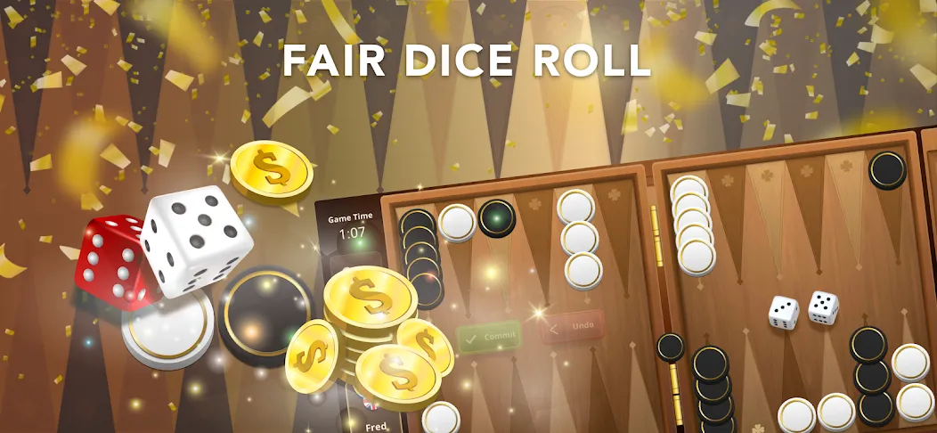 Backgammon Classic + Online MOD APK — Все премиум темы разблокированы — скриншот 4