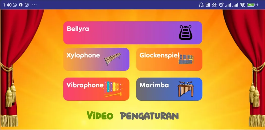 Virtual Marching Bells на Андроид — Все открыто — скриншот 1
