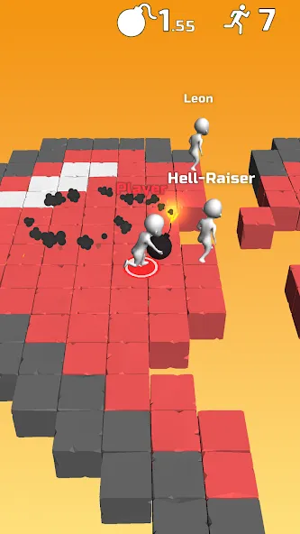 Do Not Boom .io - Tag io game MOD APK — Много денег — скриншот 1