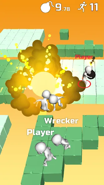 Do Not Boom .io - Tag io game MOD APK — Много денег — скриншот 3